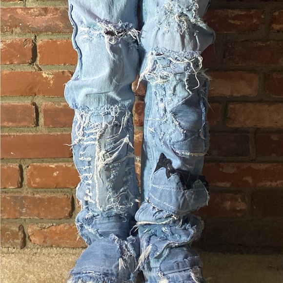 Custom jeans designed by me